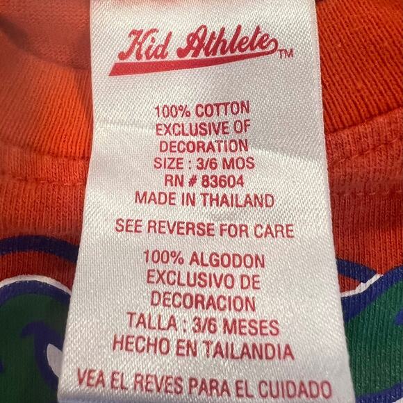 Florida Gators Kid Athlete Long Sleeved Football Size 3-6 months - Picture 3 of 3
